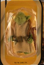 STAR WARS: RETURN OF THE JEDI - YODA BROWN SNAKE 77 BACK-A CARDED ACTION FIGURE.