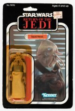 STAR WARS: RETURN OF THE JEDI - SQUID HEAD 77 BACK-A CARDED ACTION FIGURE.