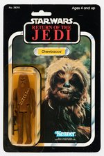 STAR WARS: RETURN OF THE JEDI - CHEWBACCA 77 BACK-A CARDED ACTION FIGURE.