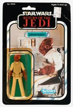 STAR WARS: RETURN OF THE JEDI - ADMIRAL ACKBAR 77 BACK-A CARDED ACTION FIGURE.