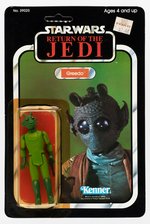 STAR WARS: RETURN OF THE JEDI - GREEDO 77 BACK-A CARDED ACTION FIGURE.