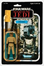 STAR WARS: RETURN OF THE JEDI - AT-ST DRIVER 77 BACK-A CARDED ACTION FIGURE.