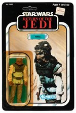 STAR WARS: RETURN OF THE JEDI - NIKTO 77 BACK-A CARDED ACTION FIGURE.