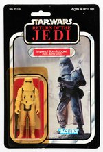 STAR WARS: RETURN OF THE JEDI - IMPERIAL STORMTROOPER (HOTH BATTLE GEAR) 77 BACK-A CARDED ACTION FIGURE.