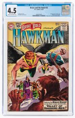 BRAVE AND THE BOLD #35 APRIL-MAY 1961 CGC 4.5 VG+ (SECOND HAWKMAN AND HAWKGIRL).