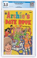 ARCHIE'S DATE BOOK #NN 1981 CGC 3.5 VG-.