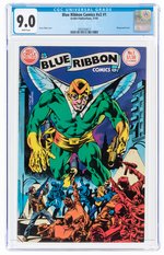 BLUE RIBBON COMICS VOL 2 #1 NOVEMBER 1983 CGC 9.0 VF/NM.