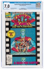 CAPTAIN PLANET AND THE PLANETEERS #1 OCTOBER 1991 CGC 7.0 FINE/VF.