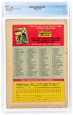 CLASSICS ILLUSTRATED #27 HRN 117 MARCH 1954 CGC 4.5 VG+.