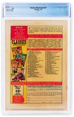 CLASSICS ILLUSTRATED #37 HRN 92 FEBRUARY 1952 CGC 3.5 VG-.