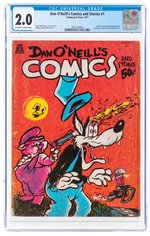 DAN O'NEILL'S COMICS AND STORIES #1 1971 CGC 2.0 GOOD.