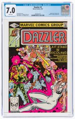 DAZZLER #2 APRIL 1981 CGC 7.0 FINE/VF.