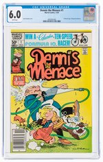 DENNIS THE MENACE #1 NOVEMBER 1981 CGC 6.0 FINE.