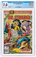 DOCTOR STRANGE ANNUAL #1 1976 CGC 7.0 FINE/VF.