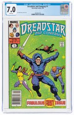 DREADSTAR AND COMPANY #1 JULY 1985 CGC 7.0 FINE/VF.