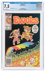 EWOKS #1 MAY 1985 CGC 7.5 VF-.