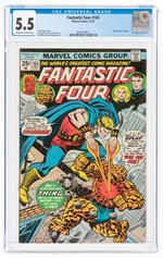 FANTASTIC FOUR #165 DECEMBER 1975 CGC 5.5 FINE-.