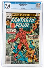 FANTASTIC FOUR #184 JULY 1977 CGC 7.0 FINE/VF.