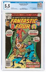 FANTASTIC FOUR #187 OCTOBER 1977 CGC 5.5 FINE-.