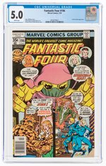 FANTASTIC FOUR #196 JULY 1978 CGC 5.0 VG/FINE.