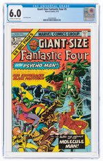 GIANT-SIZE FANTASTIC FOUR #5 MAY 1975 CGC 6.0 FINE.