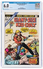 GIANT-SIZE KID COLT #2 APRIL 1975 CGC 6.0 FINE.