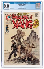 HOUSE OF YANG #1 JULY 1975 CGC 8.0 VF.