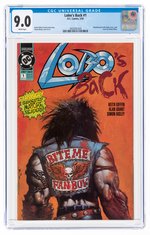 LOBO'S BACK #1 MAY 1992 CGC 9.0 VF/NM.