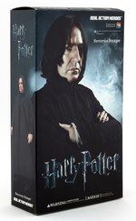 MEDICOM REAL ACTION HEROES SEVERUS SNAPE 1/6 SCALE ACTION FIGURE IN BOX.