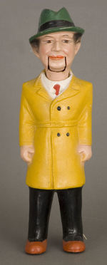 DICK TRACY RARE COMPOSITION FIGURE WITH MOVABLE JAW.