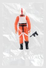 STAR WARS MAIL AWAY LUKE SKYWALKER X-WING PILOT ACTION FIGURE IN FACTORY SEALED BAGGIE.