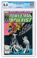 POWER MAN AND IRON FIST #87 NOVEMBER 1982 CGC 8.0 VF.