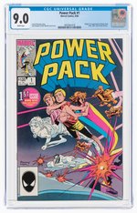 POWER PACK #1 AUGUST 1984 CGC 9.0 VF/NM (FIRST POWER PACK).