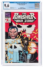 PUNISHER WAR ZONE #1 MARCH 1992 CGC 9.6 NM+.