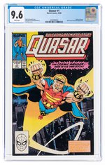 QUASAR #1 OCTOBER 1989 CGC 9.6 NM+.