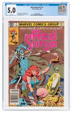 RED SONJA VOL. 2 #1 JANUARY 1983 CGC 5.0 VG/FINE.