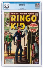 RINGO KID #1 JANUARY 1970 CGC 5.5 FINE-.