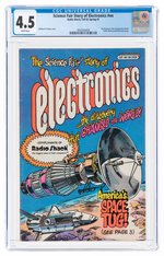 SCIENCE FAIR STORY OF ELECTRONICS #NN FALL 1982-SPRING 1983 CGC 4.5 VG+.