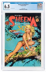 SHEENA 3-D SPECIAL #1 MAY 1985 CGC 6.5 FINE+.