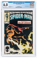 SPECTACULAR SPIDER-MAN #102 MAY 1985 CGC 6.0 FINE.