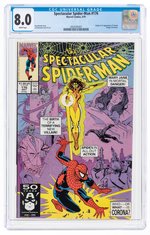 SPECTACULAR SPIDER-MAN #176 MAY 1991 CGC 8.0 VF.