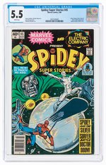 SPIDEY SUPER STORIES #45 MARCH 1980 CGC 5.5 FINE-.