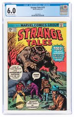 STRANGE TALES #175 AUGUST 1974 CGC 6.0 FINE.