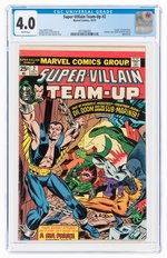 SUPER-VILLAIN TEAM-UP #2 OCTOBER 1975 CGC 4.0 VG.