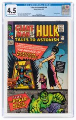 TALES TO ASTONISH #66 APRIL 1965 CGC 4.5 VG+.