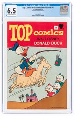 TOP COMICS #2 JULY 1967 CGC 6.5 FINE+ (DONALD DUCK).