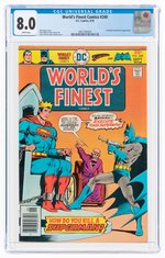 WORLD'S FINEST COMICS #240 SEPTEMBER 1976 CGC 8.0 VF.