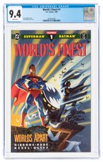 WORLD'S FINEST #1 1990 CGC 9.4 NM.