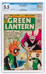 GREEN LANTERN VOL. 2 #6 MAY-JUNE 1961 CGC 5.5 FINE- (FIRST TOMAR-RE).