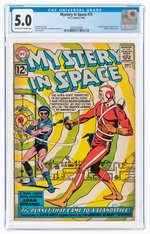 MYSTERY IN SPACE #75 MAY 1962 CGC 5.0 VG/FINE.